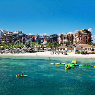 Floating Aqua Park in Cancun